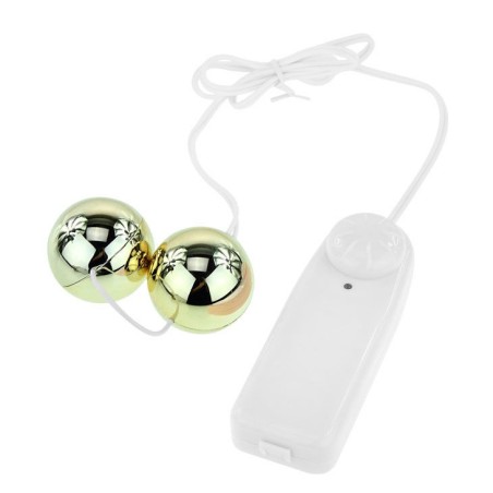 Baile Vibratore A Sfere Cinesi Golden - BAILE STIMULATING - Vibratori | erosidea.com