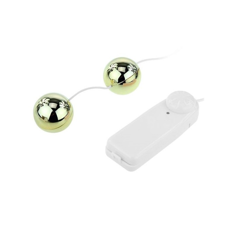 Baile Vibratore A Sfere Cinesi Golden - BAILE STIMULATING - Vibratori | erosidea.com
