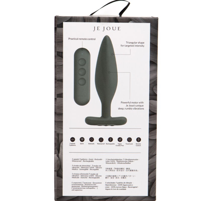 Vibratore Je Joue Anale Egon Plug Nero - - Plug e Catene Anali | erosidea.com