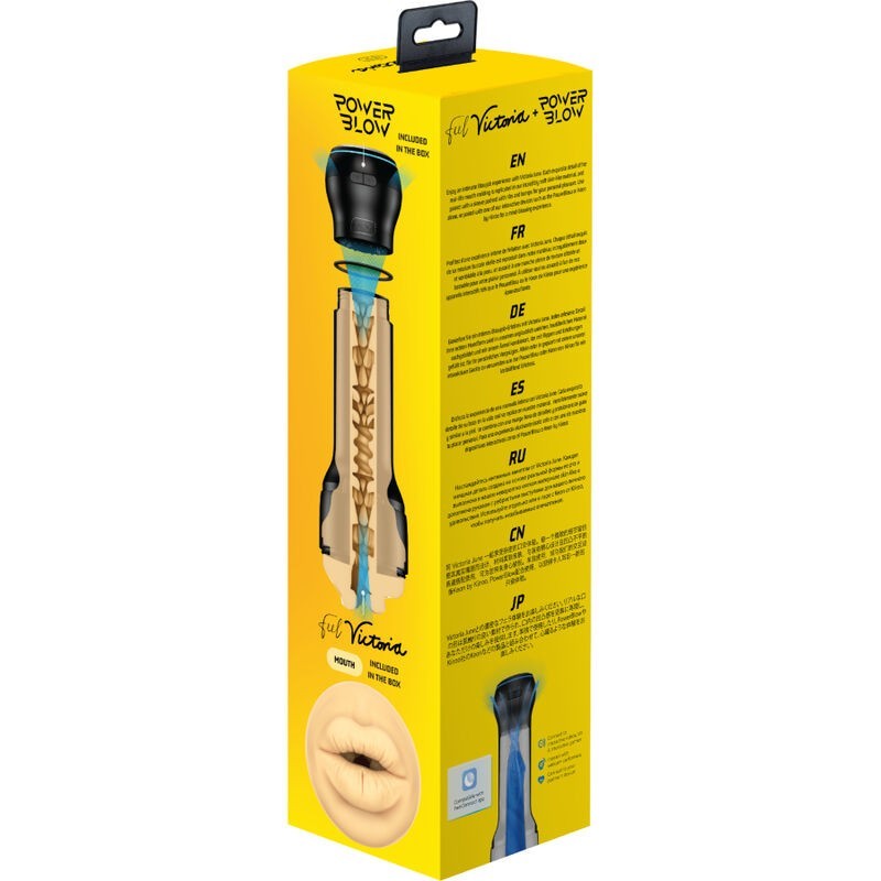 Masturbatore Kiiroo Feel Victoria Mouth Stroker - - Masturbatori Orali | erosidea.com