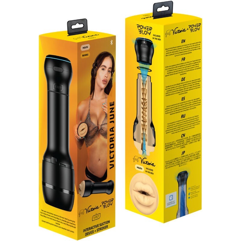 Masturbatore Kiiroo Feel Victoria Mouth Stroker - - Masturbatori Orali | erosidea.com
