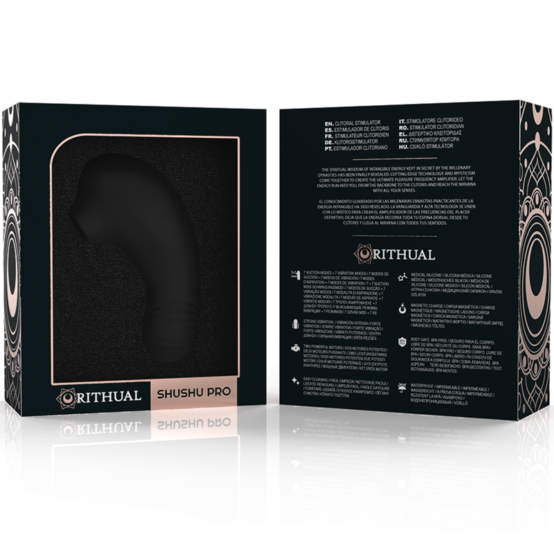 Rithual - Stimolatore Clitoride Tascabile Shushu Pro 2 Potenti Motori Jet - - Vibratori Clitoride | erosidea.com