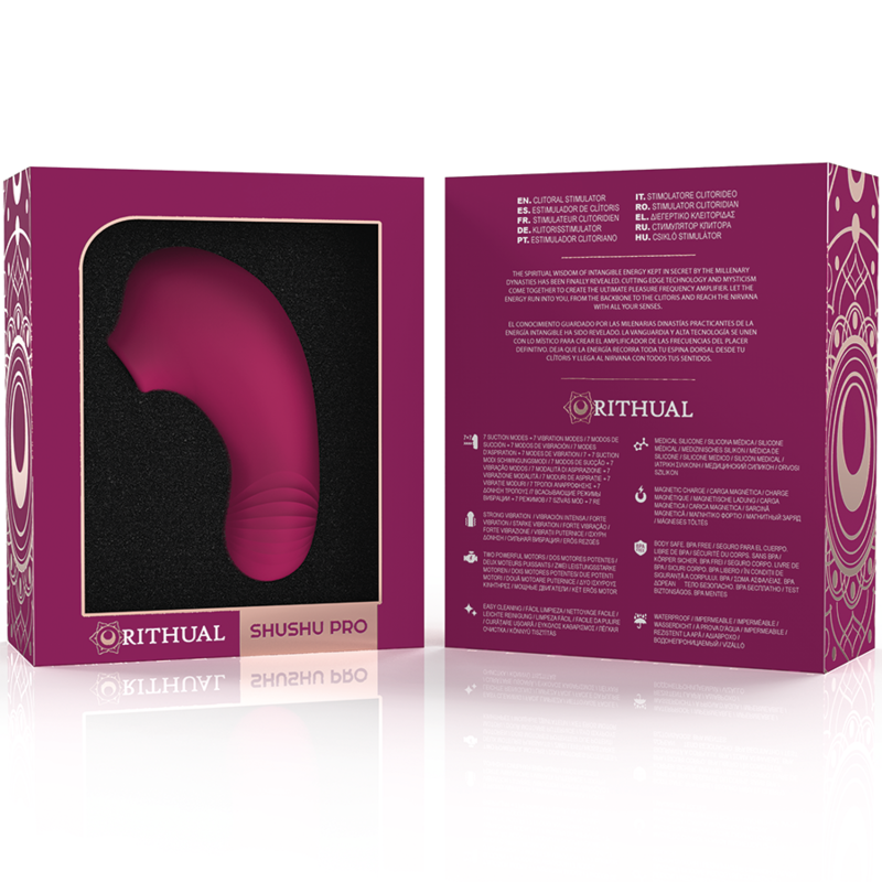 Rithual - Stimolatore Per Clitoride Tascabile Shushu Pro 2 Potenti Motori Per Orchidee - - Vibratori Clitoride | erosidea.com