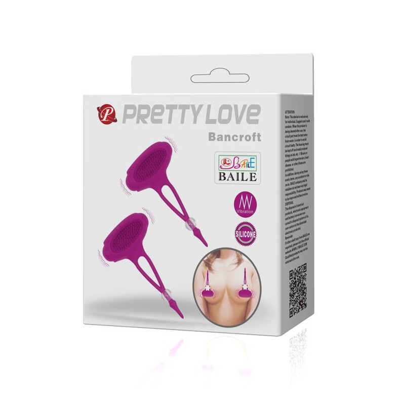 Succhia Capezzoli Pretty Love Bancroft - PRETTY LOVE FLIRTATION - Pinzette Capezzoli | erosidea.com