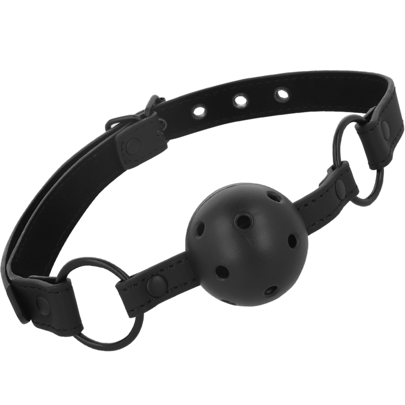 Intense Fetish - Ball Gag In Pelle Vegana - - Ball Gag e Bavagli | erosidea.com