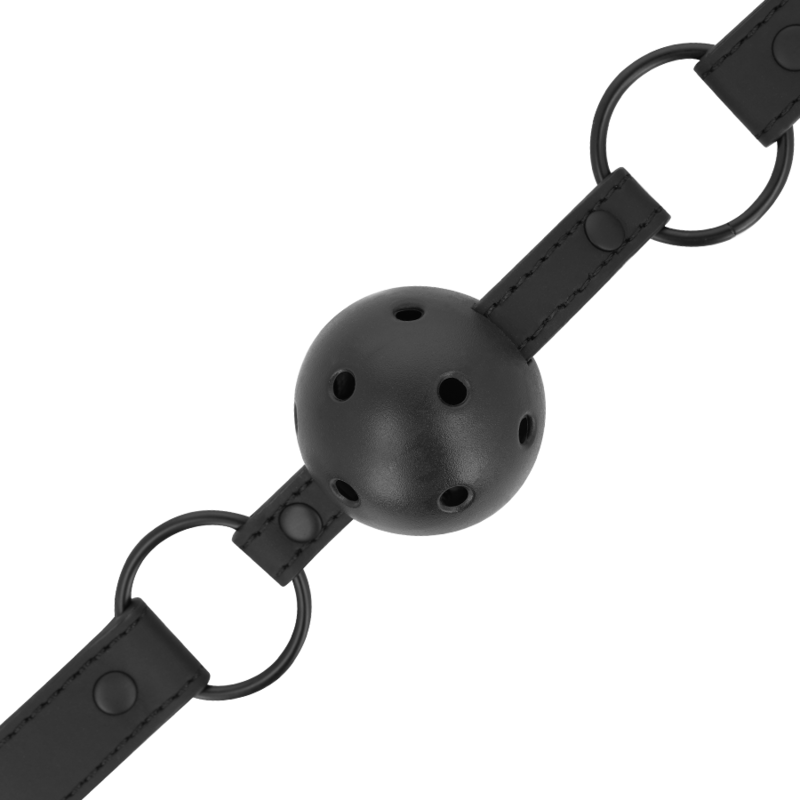 Intense Fetish - Ball Gag In Pelle Vegana - - Ball Gag e Bavagli | erosidea.com