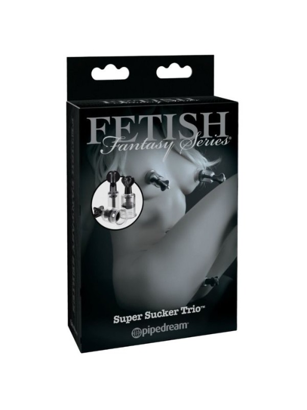 Succhia Capezzoli Fetish Fantasy Limited Edition Super Sucker Trio - PIPEDREAMS - Pinzette Capezzoli | erosidea.com