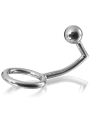Metal Hard - Anello Cock Ring Con Gancio Intruso Anale 40Mm - METAL HARD - Anelli Fallici | erosidea.com