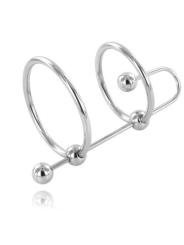 Metal Hard - Anello Extreme Con Stop Uretrale - METAL HARD - Anelli Fallici | erosidea.com