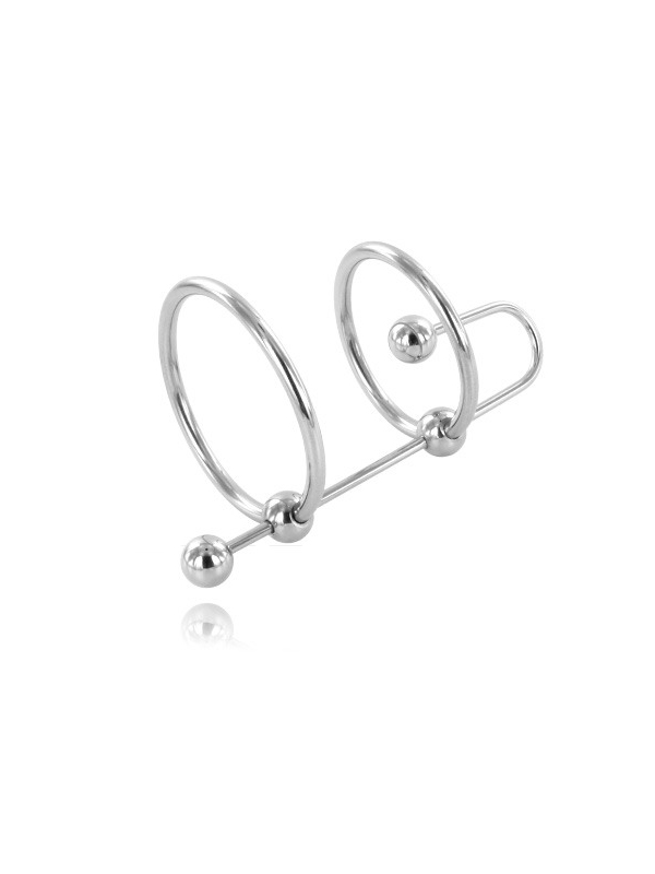 Metal Hard - Anello Extreme Con Stop Uretrale - METAL HARD - Anelli Fallici | erosidea.com