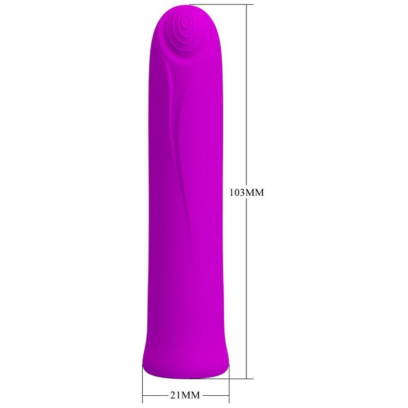 Vibratore Curtis Mini Super Power 12 Vibrazioni In Silicone Violetto - - Vibratori Mini | erosidea.com