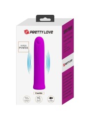 Vibratore Curtis Mini Super Power 12 Vibrazioni In Silicone Violetto - - Vibratori Mini | erosidea.com