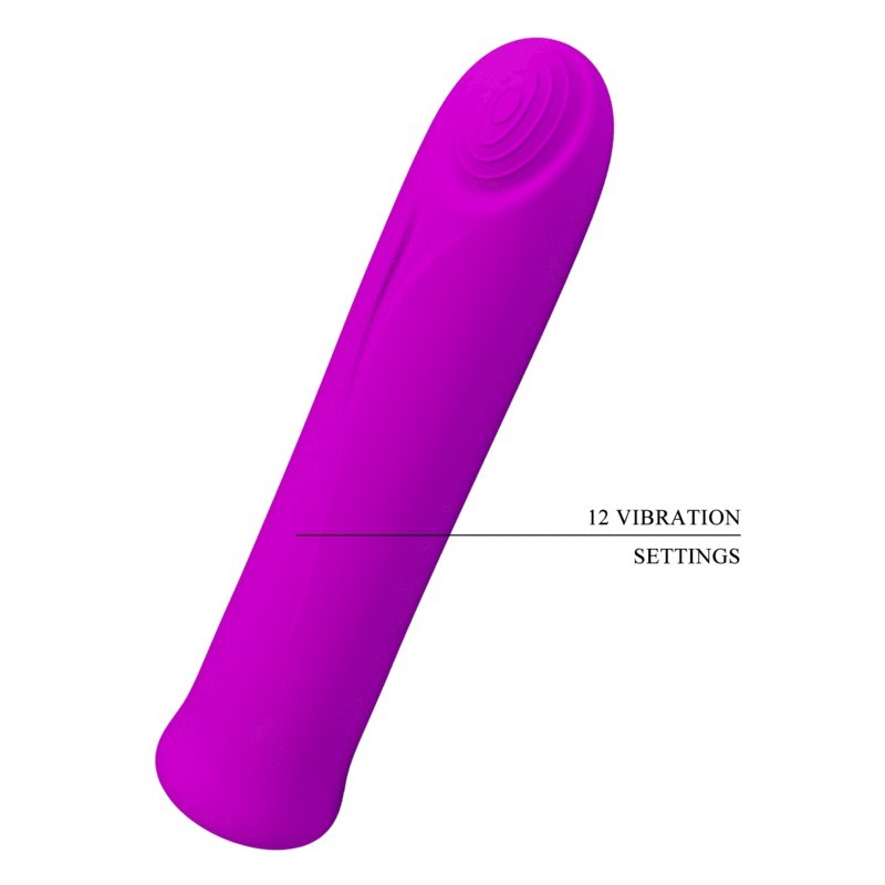 Vibratore Curtis Mini Super Power 12 Vibrazioni In Silicone Violetto - - Vibratori Mini | erosidea.com