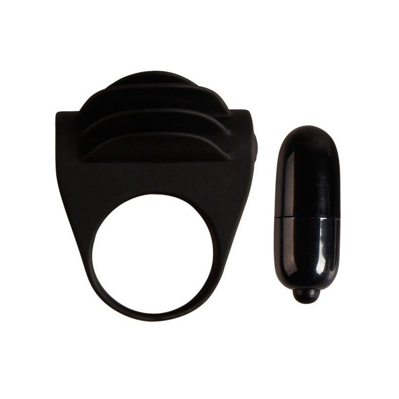 Pretty Love - Anello Vibratore Nero Chester - PRETTY LOVE MALE - Vibratori | erosidea.com
