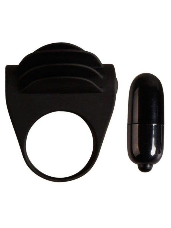 Pretty Love - Anello Vibratore Nero Chester - PRETTY LOVE MALE - Vibratori | erosidea.com