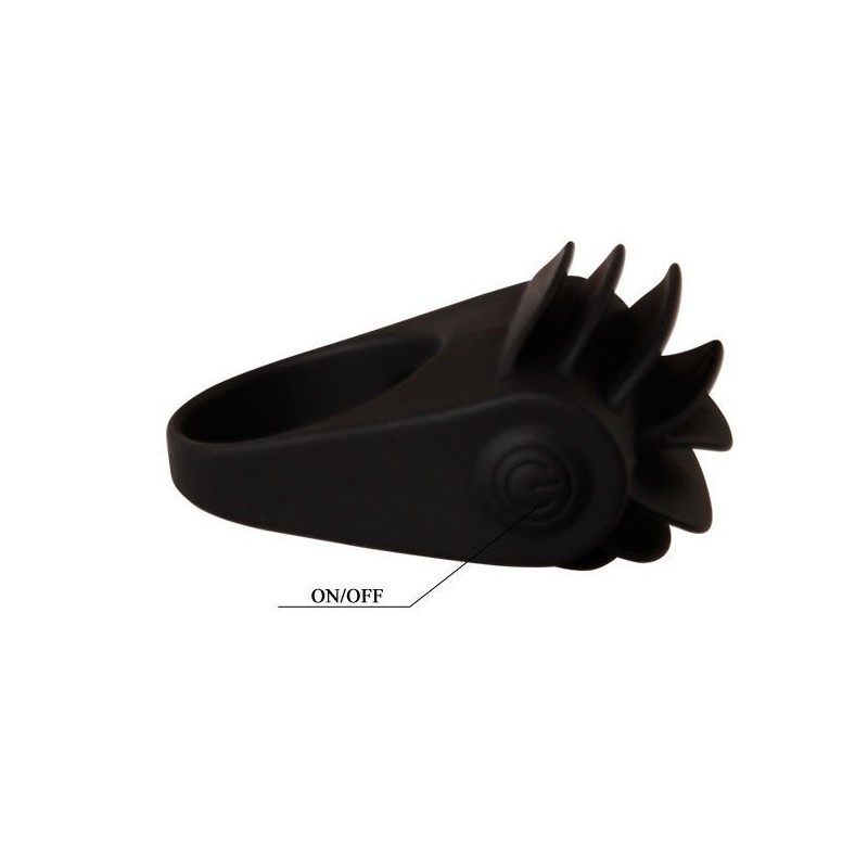 Pretty Love - Anello Vibratore Nero Chester - PRETTY LOVE MALE - Vibratori | erosidea.com