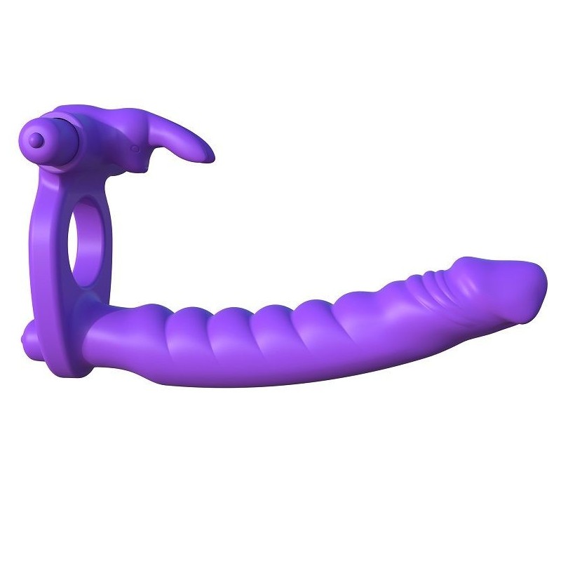 Fantasy C-Ringz - Silicone Doppio Vibratore Rabbit - FANTASY C-RINGZ - Vibratori Rabbit | erosidea.com