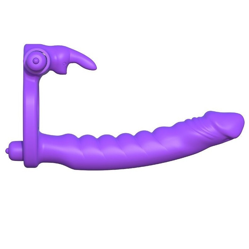 Fantasy C-Ringz - Silicone Doppio Vibratore Rabbit - FANTASY C-RINGZ - Vibratori Rabbit | erosidea.com