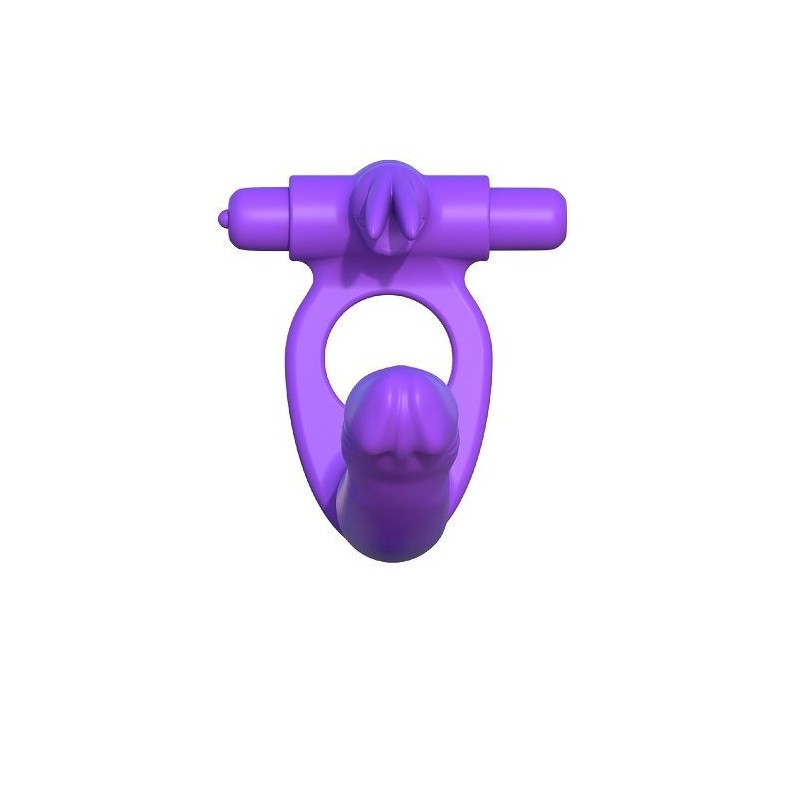 Fantasy C-Ringz - Silicone Doppio Vibratore Rabbit - FANTASY C-RINGZ - Vibratori Rabbit | erosidea.com