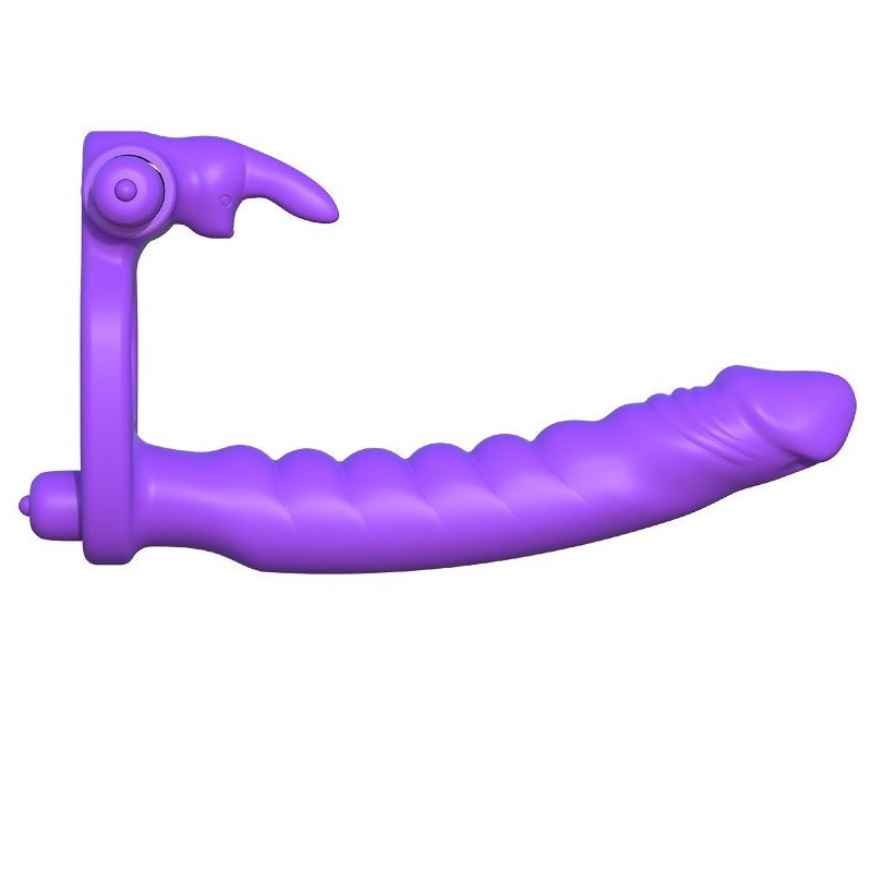 Fantasy C-Ringz - Silicone Doppio Vibratore Rabbit - FANTASY C-RINGZ - Vibratori Rabbit | erosidea.com