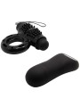 Telecomando Ring Nero 20V - BAILE FOR HIM - Anelli Fallici | erosidea.com