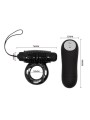 Telecomando Ring Nero 20V - BAILE FOR HIM - Anelli Fallici | erosidea.com