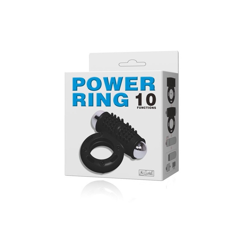Baile Anello Vibratore Power Ring 10V - BAILE FOR HIM - Vibratori | erosidea.com