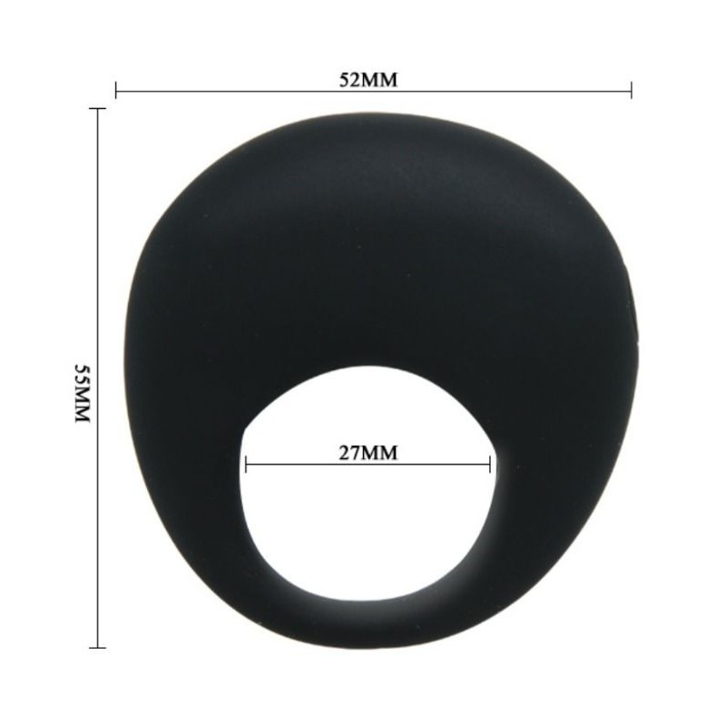 Vibratore Anello Trap Nero - PRETTY LOVE MALE - Vibratori | erosidea.com
