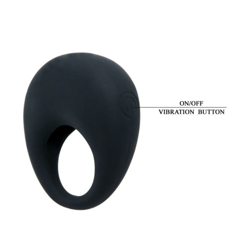 Vibratore Anello Trap Nero - PRETTY LOVE MALE - Vibratori | erosidea.com