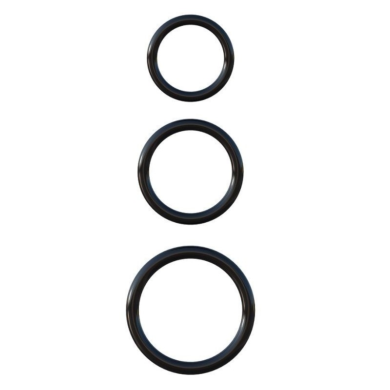 Fantasy C-Ringz - Set 3 Anelli Stamina In Silicone - FANTASY C-RINGZ - Anelli Fallici | erosidea.com