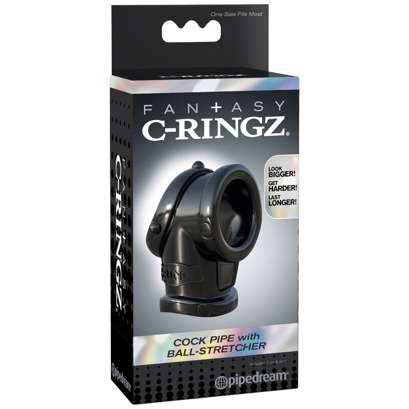 Fantasy C-Ringz - Cock Pipe Con Palla Strech - FANTASY C-RINGZ - Anelli Fallici | erosidea.com