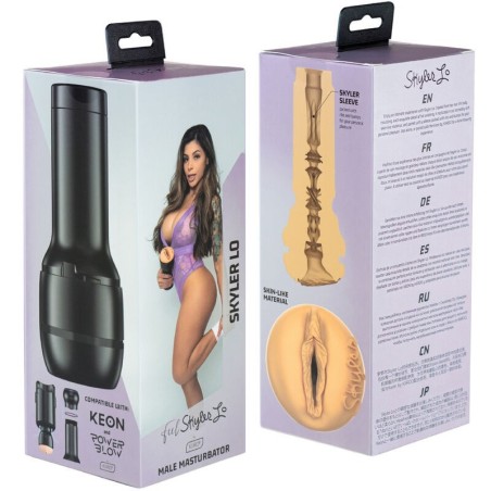 COLLEZIONE FEEL SKYLER LO STARS STROKERS COMPATIBILI CON POWERBLOW - - Masturbatori Mini | erosidea.com