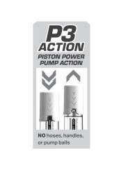 Pump Worx - Max Boost Bianca - - Pompe e Sviluppatori Pene | erosidea.com