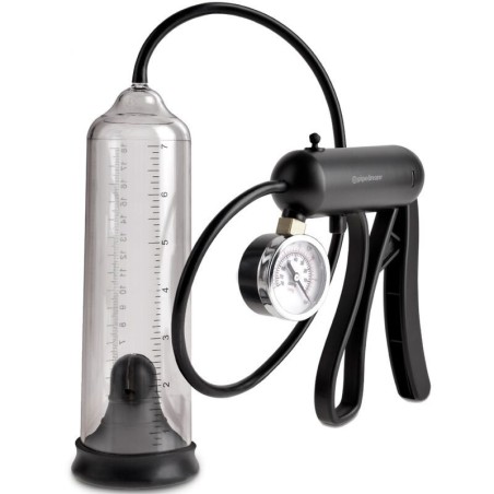 Pump Worx - Pompa Pro-Gauge Power Trasparente - - Masturbatori Vagina | erosidea.com