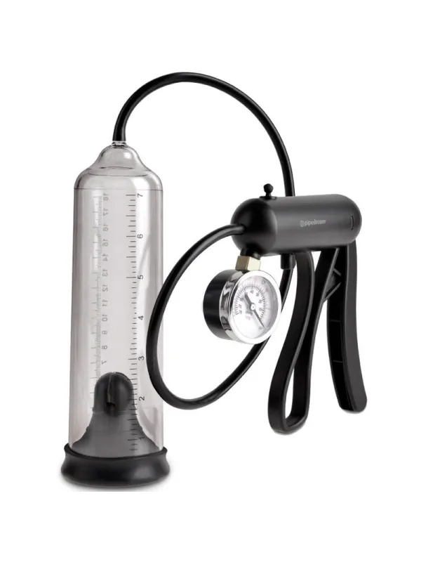 Pump Worx - Pompa Pro-Gauge Power Trasparente - - Masturbatori Vagina | erosidea.com
