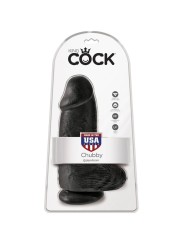 King Cock - Pene Realistico Passodato 23 Cm Nero - - Dildo Realistici | erosidea.com
