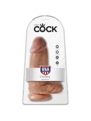 King Cock - Pene Realistico Chubby 23 Cm Caramel - - Dildo Realistici | erosidea.com