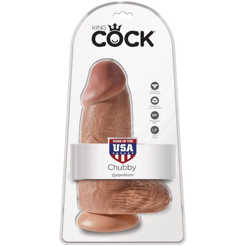 King Cock - Pene Realistico Chubby 23 Cm Caramel - - Dildo Realistici | erosidea.com