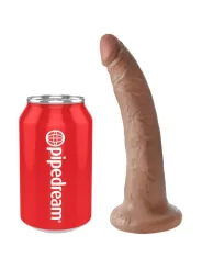 King Cock - Pene Realistico 17.5 Cm Caramel - - Dildo Realistici | erosidea.com