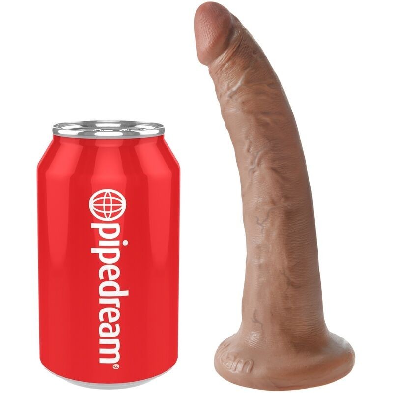 King Cock - Pene Realistico 17.5 Cm Caramel - - Dildo Realistici | erosidea.com