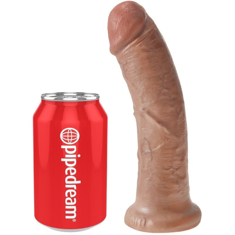 King Cock - Pene Realistico 19.5 Cm Caramel - - Dildo Realistici | erosidea.com