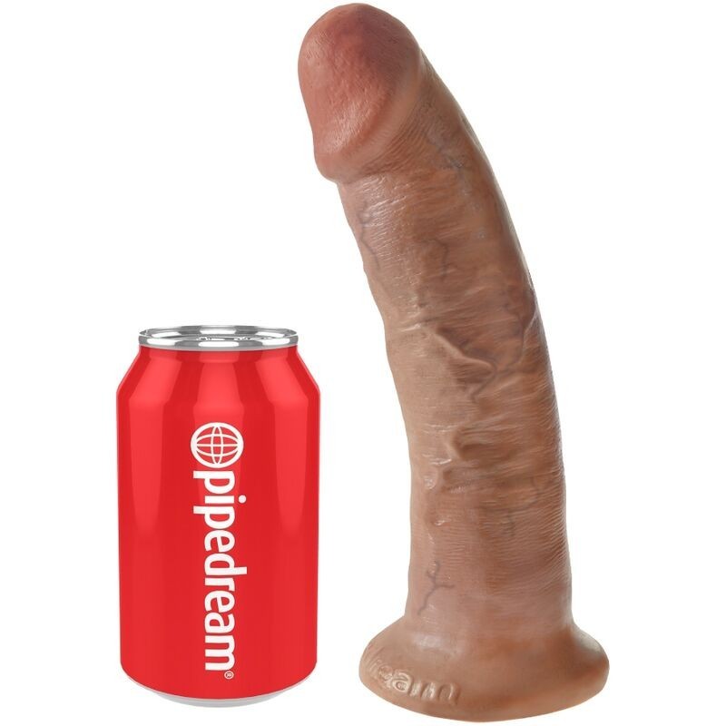 King Cock - Pene Realistico 21.7 Cm Caramel - - Dildo Realistici | erosidea.com