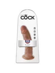 King Cock - Pene Realistico 21.7 Cm Caramel - - Dildo Realistici | erosidea.com