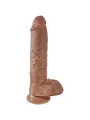 King Cock - Pene Realistico Con Sfere 19.8 Cm Caramel - - Dildo Realistici | erosidea.com