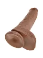 King Cock - Pene Realistico Con Sfere 19.8 Cm Caramel - - Dildo Realistici | erosidea.com