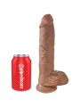 King Cock - Pene Realistico Con Sfere 19.8 Cm Caramel - - Dildo Realistici | erosidea.com
