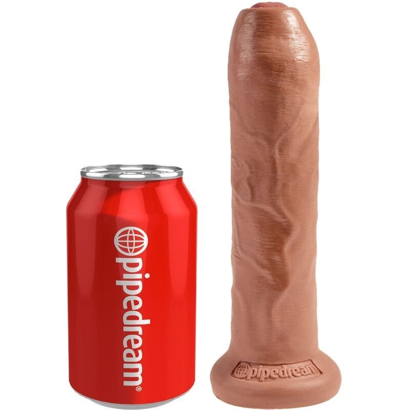 King Cock - Pene Realistico Non Tagliato 17.8 Cm Caramello - - Dildo Realistici | erosidea.com