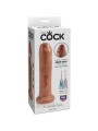King Cock - Pene Realistico Non Tagliato 17.8 Cm Caramello - - Dildo Realistici | erosidea.com