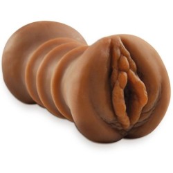 FETISH FANTASY EXTREME - MASTURBATORE REALISTICO A DOPPIA ENTRATA VAGINA E ANO MARRONE - - Masturbatori Vagina | erosidea.com