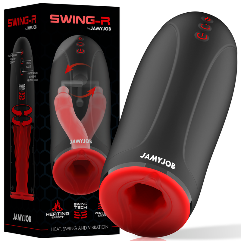 Masturbatore Jamyjob Vibrante Swing-R - - Masturbatori | erosidea.com